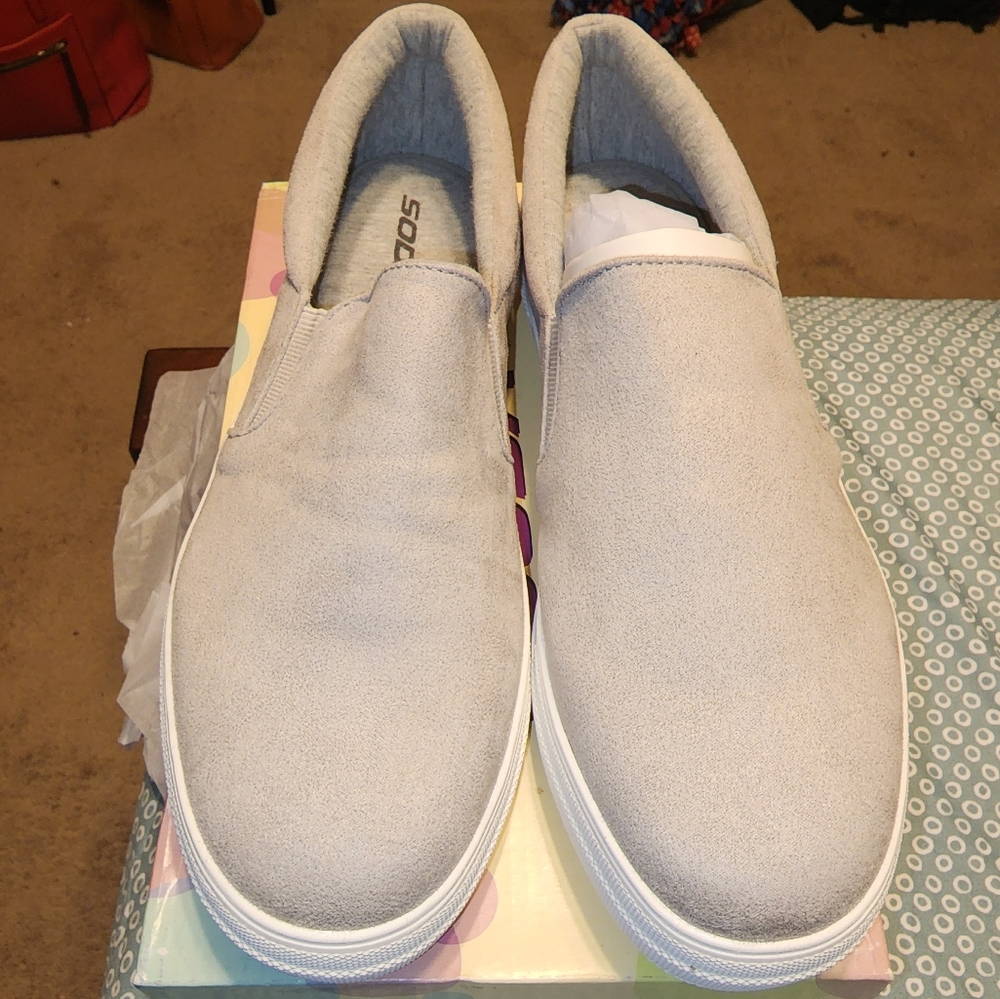 Brand New Women's Size 12 Grey Shoes